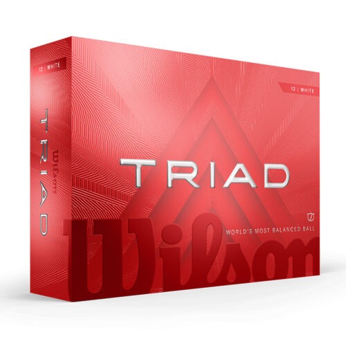 WG2009001LO Wilson Triad White Logo 7 8 Diameter None