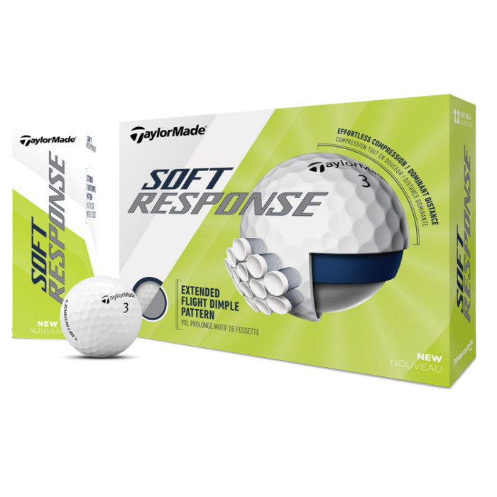 TAYLORMADE SOFT RESPONSE Custom Logo Golf Balls