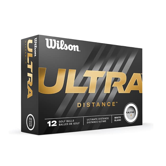 Wilson Ultra 500 Distance Logo Golf Balls