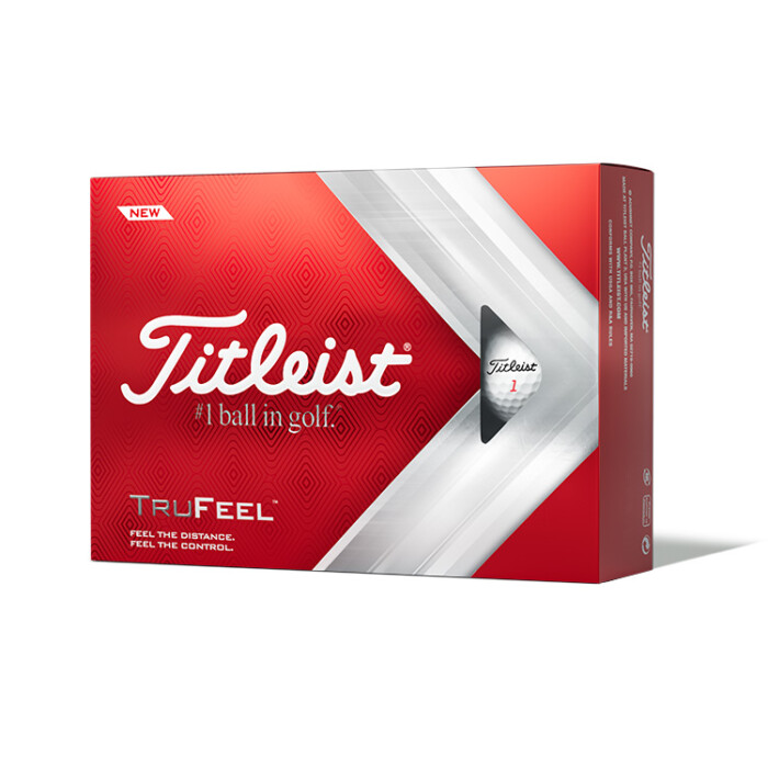 Titleist TrueFeel Logo Golf Balls