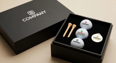 logo golf balls